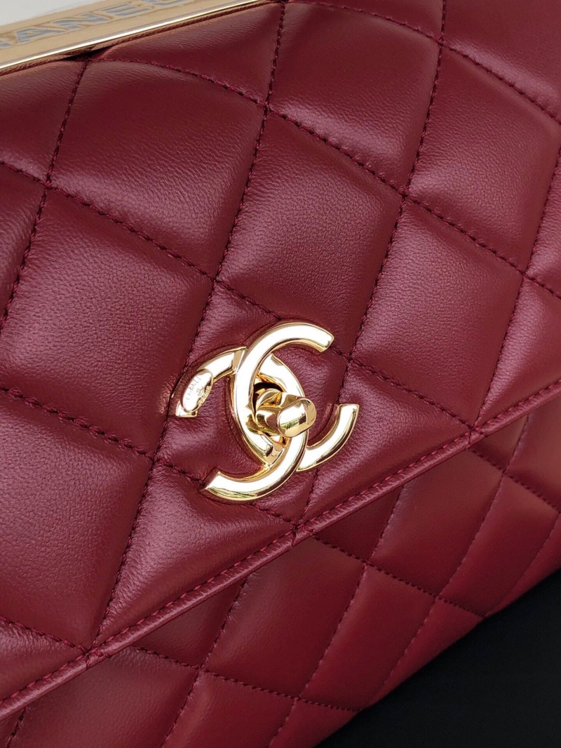Ch**el top handle bags